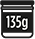 135 g