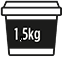  1.5 kg