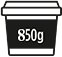  850 gr